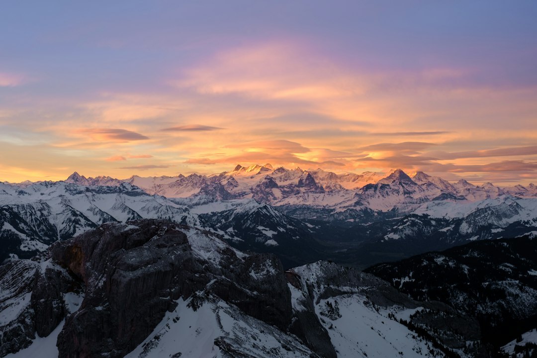swiss alps panorama