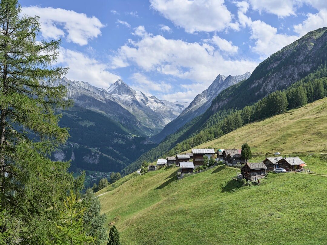 swiss mountains hiking