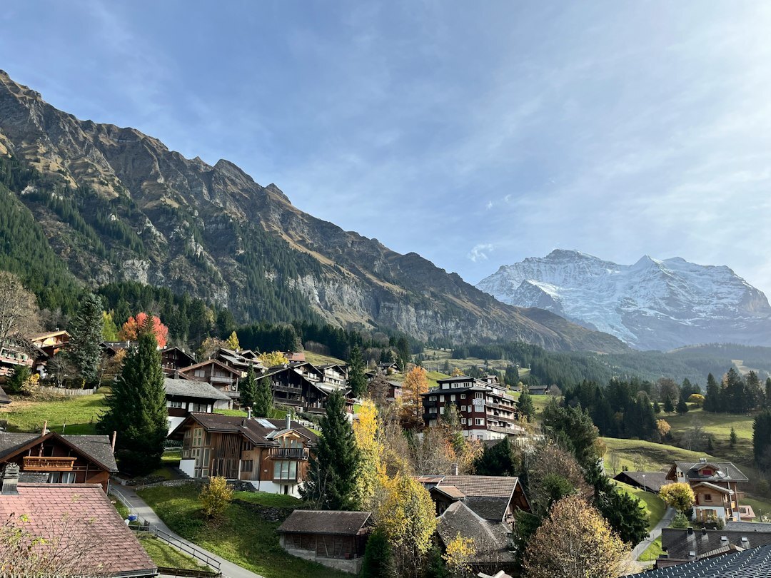 swiss alps landscape